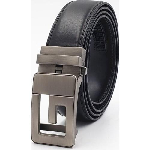 Luxury Design Letter G Belt For Men Automatic Buckle Genuine Leather G Belts Fashion Waist Belt Designer Cowskin Straps