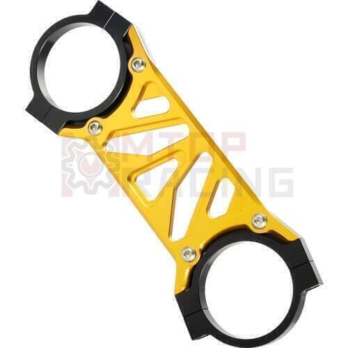 Front Fork Stabilizer Fork Brace For Kawasaki W400 2006-2009 W650 1999-2009 W800 2011-2017 Silver Gold