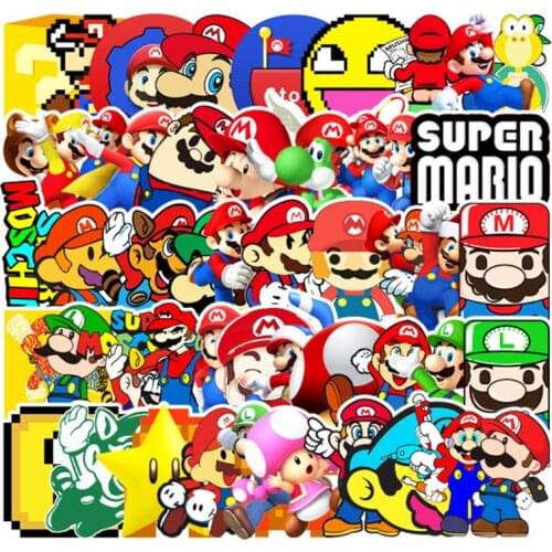 10/30/56Pcs/Set Super game Pack for Children Gift Cartoon Anime Stickers To Stationery Laptop Suitcase Guitar Fridge Decals