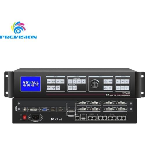 VD WALL LVP609 LED Video Processor 2k 4k video processor / SDI / HD-SDI / 3G-SDI for HD led display LED video wall panel video