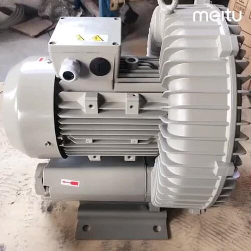 7.5KW high pressure Side Channel ring air blower fan