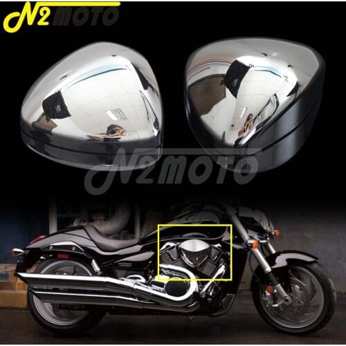 High Chrome ABS Plastic Motorcycles Intake Air Filter Cleaner Cover for SUZUKI BOULEVARD M109 M109R VZR1800 2005-2016