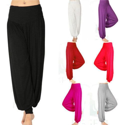 YSDNCHI Fitness Pants Yuga Legging Women Loose Trousers Summer Mid Elastic White Black Gym