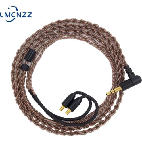 FDBRO Replacement Audio Cable for IE40 PRO Headphones Upgrade Earphone Cables Silver Plated Cord Wire Microphone Volume Control