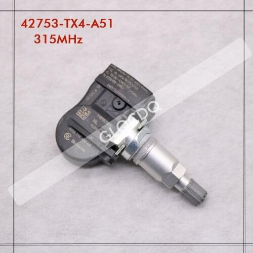 TYRE RPESSURE SENSOR FOR 2016-2023 ACURA RLX 315MHz 42753-TX4-A51 TPMS SENSOR ACURA TIRE PRESSURE SENSOR