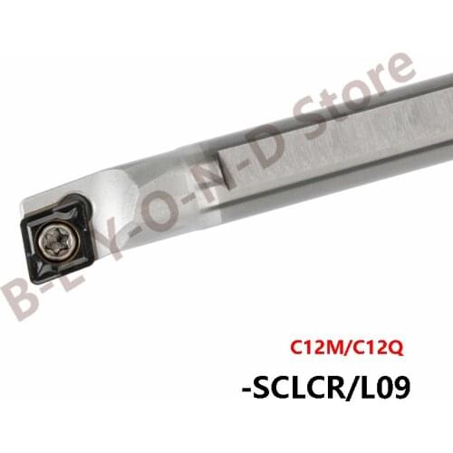 BEYOND SCLCR SCLCL C12M-SCLCR09 C12M-SCLCL09 C12Q-SCLCR09 Turning Tool Holder Tungsten steel aseismic shank use CCMT09 Inserts