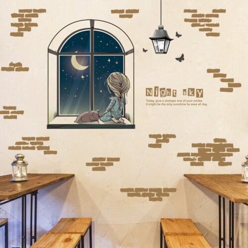 Happiwoo Brick Wall Stickers