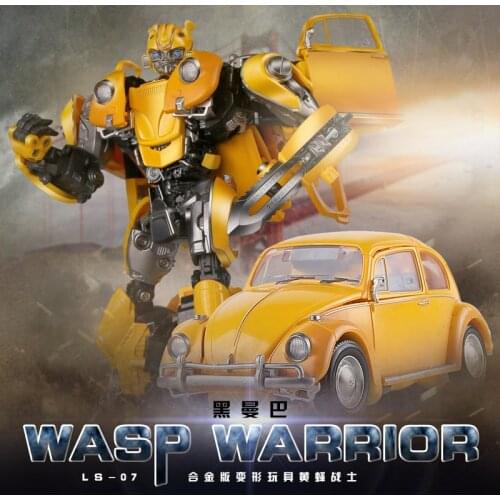 BMB Transformation toys LS-07 LS07 Bee Alloy Metal Movie Film voyager Edition Action Figure Robot Toys Kids Gifts