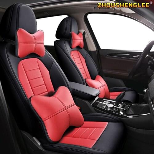 ZHOUSHENGLEE Custom leather Auto car seat cover For mazda cx-5 mazda 3 6 gh 626 cx-7 demio car accessories seat covers
