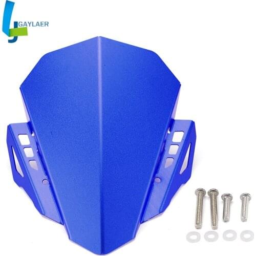 Motorcycle Windshield Windscreen for Yamaha MT07 FZ07 2018-2020 Motorbike Accessories Wind Deflectors