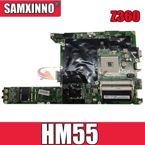 Mainboard For Lenovo Ideapad Z360 laptop motherboard DALL7AMB6E0 motherboard PGA989 HM55 11012402 N11M-GE2-S-B1 100% test work