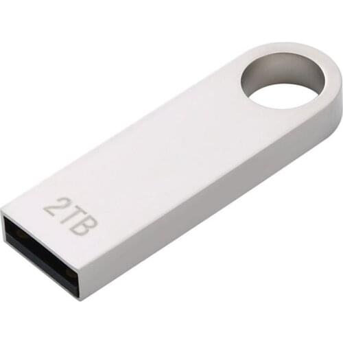 Metal Mini Positive Circle Small And Exquisite Stainless Steel U Disk Smith Work Music Usb Flash Drive Portable Key Ring