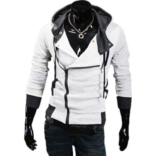 Plus Size 5XL Zipper Cardigan Hoodies Men Fashion Hooded Sweatshirts Spring Spring Sportswear Long Sleeve Slim Tracksuit Jacket