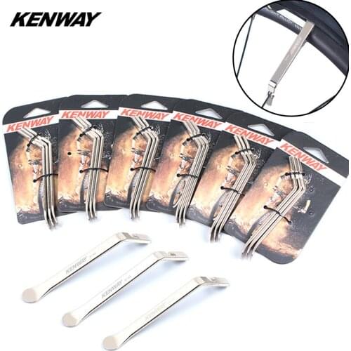 Risk 3pcs Steel Bicycle Tire Lever MTB Road Bike Tyre Pry Bar Wheel Repair Tools Kit Cycling Opener Breaker Bicycle Accessories