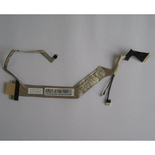 WZSM New LCD Screen Video Flex Cable for HP Pavilion DV4 DV4-1000 P/N DC02000IO00
