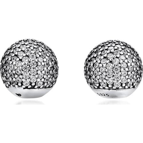 Open Bangle Caps Charm Fit Oval Open Bangle DIY Silver 925 Beads for Jewelry Making for Women Gift B046A