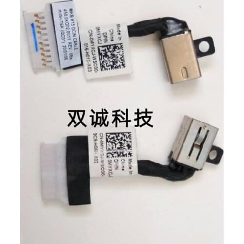 DC Power Jack with cable For Dell Inspiron 15 7500 7501 laptop DC-IN Charging Flex Cable 0MYXCJ