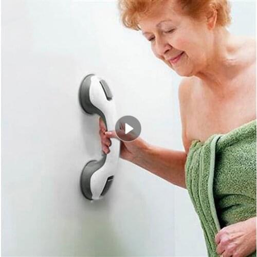 Vacuum Suction Cup Handle Bathroom Anti Slip Support Fridge Door Windows Pull Handrail Toilet Bathroom Handrail Safe Grab Bar