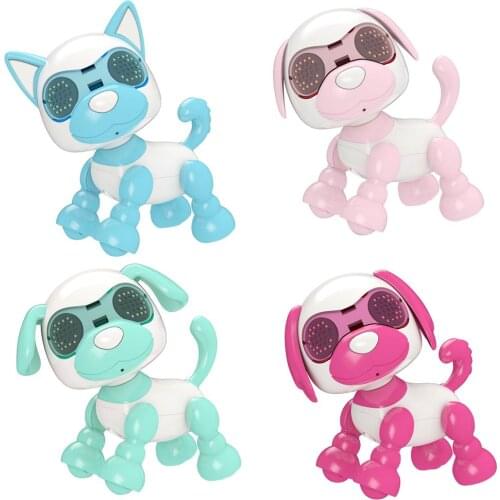 Pet Dog, Robotic Stunt Puppy Toys Electronic Pets Interactive Robot with Sound for Kids Boys and Girls Age 3, 4, 5, 6 Year Old