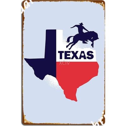 Texas Metal Plaque Poster Wall Decor Personalized Club Party Kitchen Tin Sign Posters
