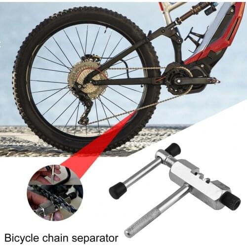 Silver Color Unique Chain Cutter Rivet Link Pin Remover Compact Chain Cutter Convenient for Bicycle
