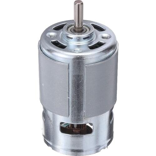 775 High Power DC Motor DC 12V-36V 3500--9000 RPM Ball Bearing Large Torque Low Noise Electronic Component Motor