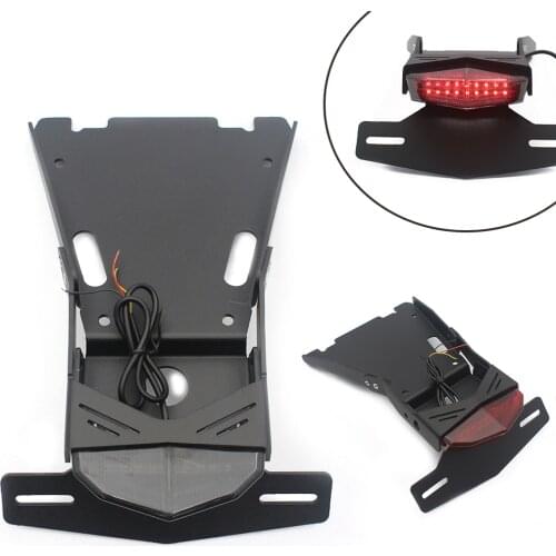 License Plate Bracket Holder Taillight LED Light For BMW R Nine T R9T 2014-2019