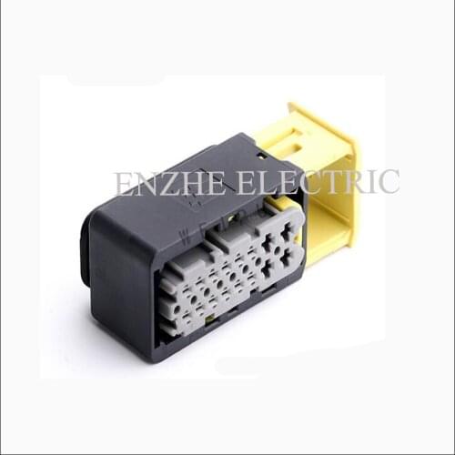 1SET Car Wire Female Cable Connector 2-1564337-1 New energy Controller 16pin Connector Automotive Plug Includes Terminals Seal