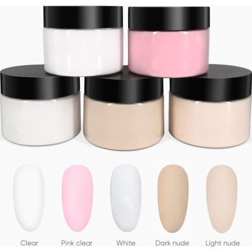 55ml Nails Acrylic Powder Glitter Nail Art Ongle DIY Design Extension Decoration For Manicure Decoracion Uñas Для Маникюра