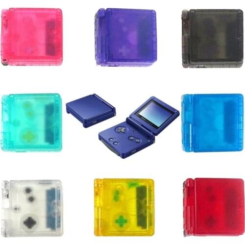 1 Set Clear Limited Edition Full Housing Shell replacement for Gameboy Advance for GBA S-P Game Console Cover Case
