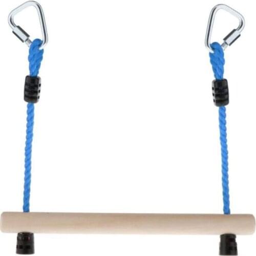 Kid Climbing Frame Rod Rope Outdoor Garden Swing Set Accessories,Adjustable Swing Bar for Child Strength Training