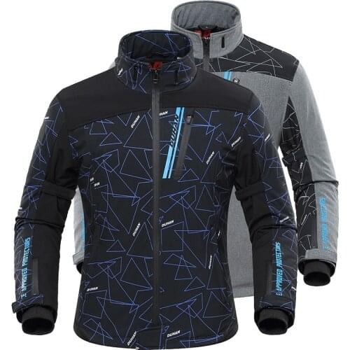 DUHAN USB Infrared Heating Motorcycle Jacket Hoody Casual Coat Leisure Hoodie Autumn Winter Keep Warm Electric Thermal