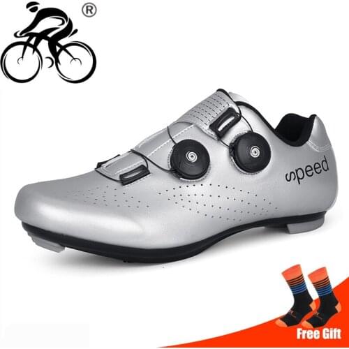 Self-Locking Road Cycling Shoes Sapatilha Ciclismo Bike Men Sneakers Racing Breathable Ultralight Professional Bicycle Shoes