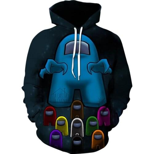 2021 New 3D Hoodie Mens Hooded Cute Anime Print Hoodie Sweatshirt Fashion Casual Wear Sportswear Mens/Ladies Jacket Funny Hood