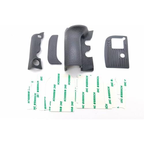 NEW For Nikon D800 D800E Body Rubber Cover Grip + Bottom + Rear Thumb + FX Side Rubber Camera Repair Spare Part Unit