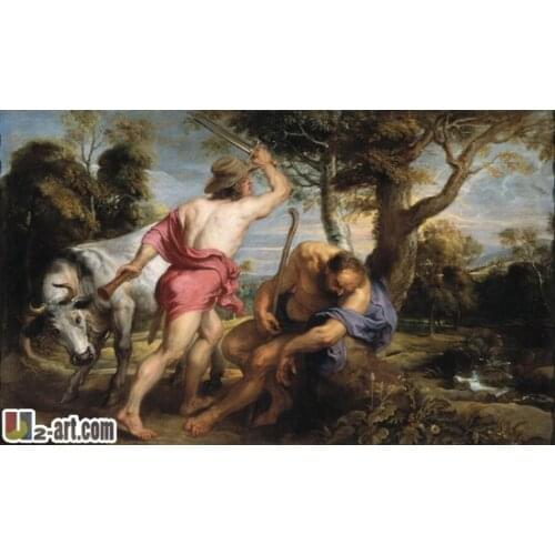 Canvas Prints (Mercurio y Argos Rubens) Wholesale gift oil painting reproduction modern art giclee canvas printing 13-Zjyh-(97)