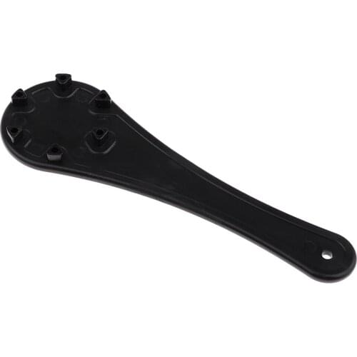 Premium Durable Black PVC Safety Air Valve Wrench 6 Groove Spanner for Kayak Canoe Inflatable Boat Fishing Dinghy