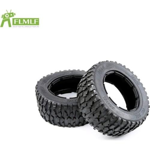 Rubber Off-road & Gravel Wheel Tire Skin Kit Fit for 1/5 Losi 5ive T Rofun Rovan LT KingmotorX2 Toys Parts