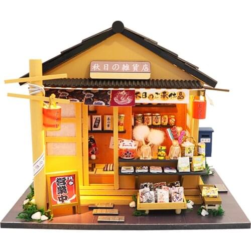 Handmade DIY Mini Doll House Japanese Style Room Kids Christmas Birthday Gift