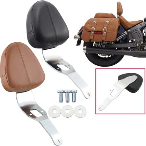 Motorcycle Seat Backrest Driver Backrest Support Pad For Indian Scout 2015-2019 Scout Sixty 2016-2019 Motor Accessories