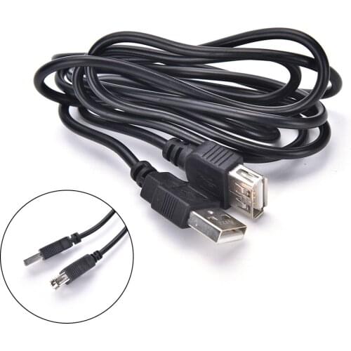 1m/1.5m HP Printer Scanner Extension Wire Cord USB 2.0 A Male Plug to A Female Adapter Data Cable for Epson Canon Sharp