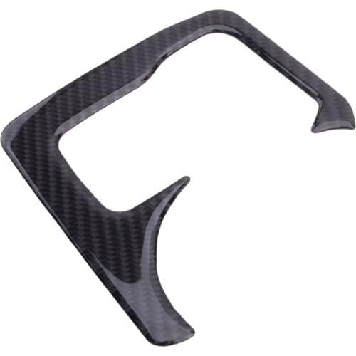 Carbon Fiber Console Seat Adjustment Button Frame Trim Cover Car Fit for Nissan 370Z Z34 2009 2010 2011 2012 2013 2014-2019 2020