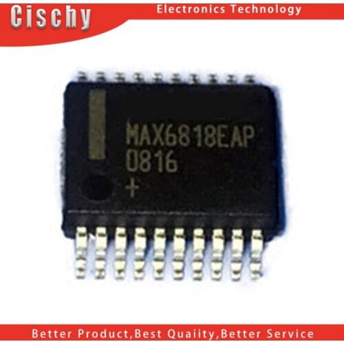 5pcs MAX6818EAP MAX6818 SSOP-20 MAX6818EAP+T SMD MAX6818E