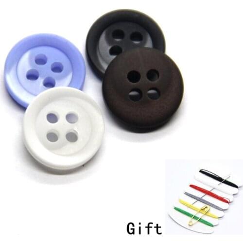 9-11mm Resin Sewing Small Shirt Buttons For Clothing Coat Decorative Buttons For Garment Handmade DIY Accessories Wholesale