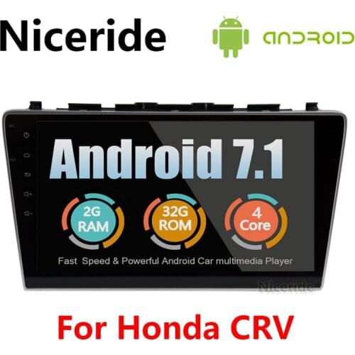 Android 7.1 Touch Screen car multimedia no dvd for Honda CRV 2006 2007 2008 2009 2010 2011 radio video gps navigation Head Unit