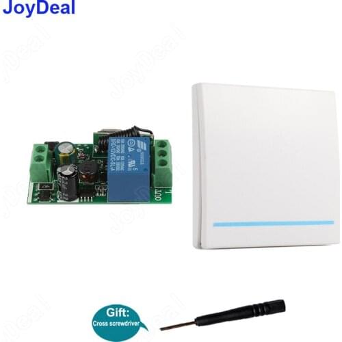 433 MHz Wireless Remote Control Switch AC 220V Wall Panel RF Remote Transmitter Hall Bedroom Ceiling Lights Wall Lamps Receiver