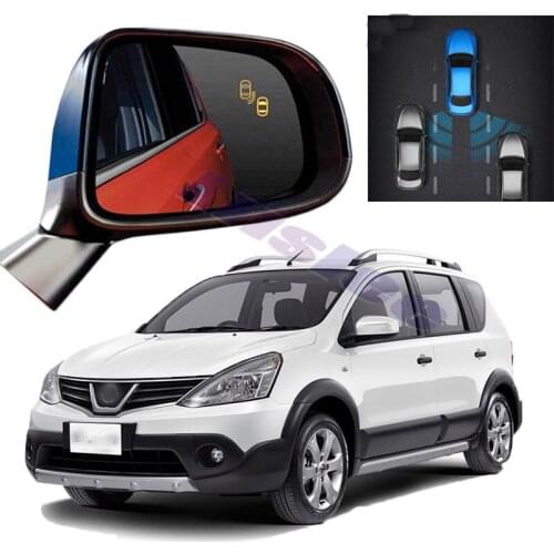 Car BSM BSD BSA Radar Warning Safety Driving Alert Mirror Detection Sensor For Nissan Livina L10 2006 2008 2009 2011 2012 2013
