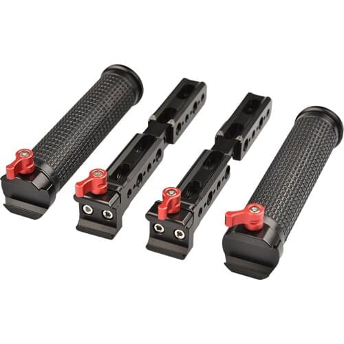 Dual Handgrip Extension Bracket Stabilizer For DJI RS2/RSC2 Gimbal Shooting Mount Adapter Bracket Accessories