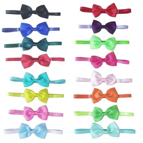 50pcs Pet Dog Bow Tie Accessories Small Middle Dog Bowties Neckties Pet Bow Tie Dog Holiday Grooming Accessores