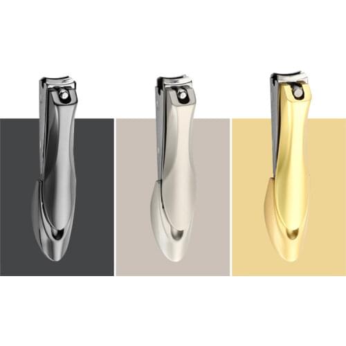 1pcs Professional Stainless Steel Nail Clipper Cutter Toenail Cutting Machine Trimmer Pedicure Scissors Manicure Can Store Nails